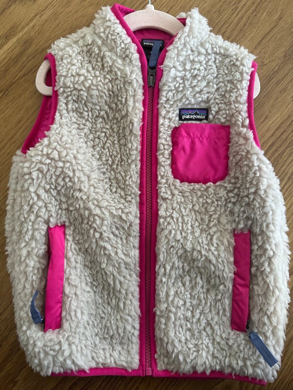 PATAGONIA Retro-X Deep Pile Fleece Sherpa Vest Youth Kids Toddler Size 4T